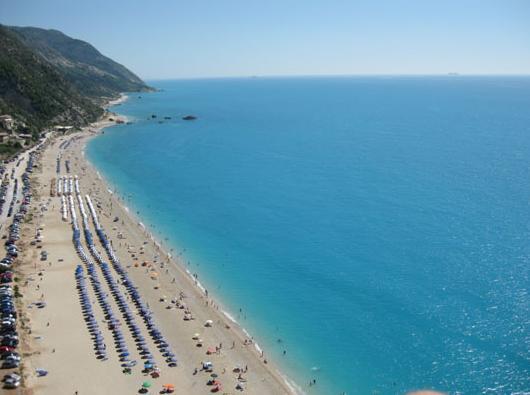 Marathes Studios Ayios Nikitas Bagian luar foto